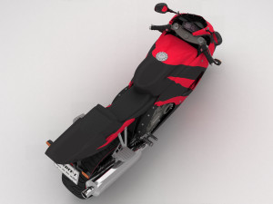 Honda CBR Motorbike 4K 3D Model