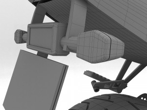 Honda CBR Motorbike 4K 3D Model