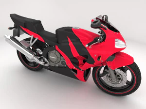 Мотоцикл Honda CBR 4K 3D Модель