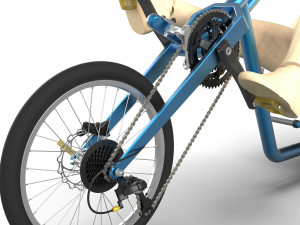 T-Bike 4K 3D Модель