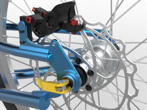 T-Bike 4K 3D Model