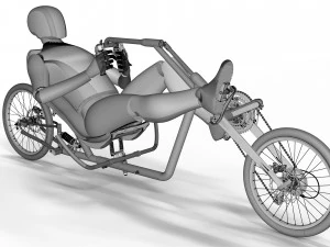 T-Bike 4K 3D Model