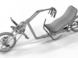 T-Bike 4K 3D Model