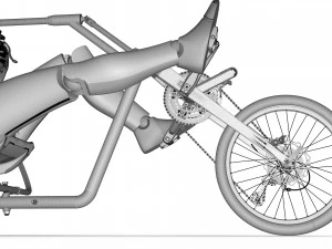 T-Bike 4K 3D Model