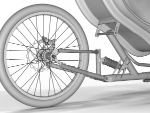 T-Bike 4K 3D Model