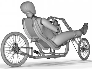 T-Bike 4K 3D Model