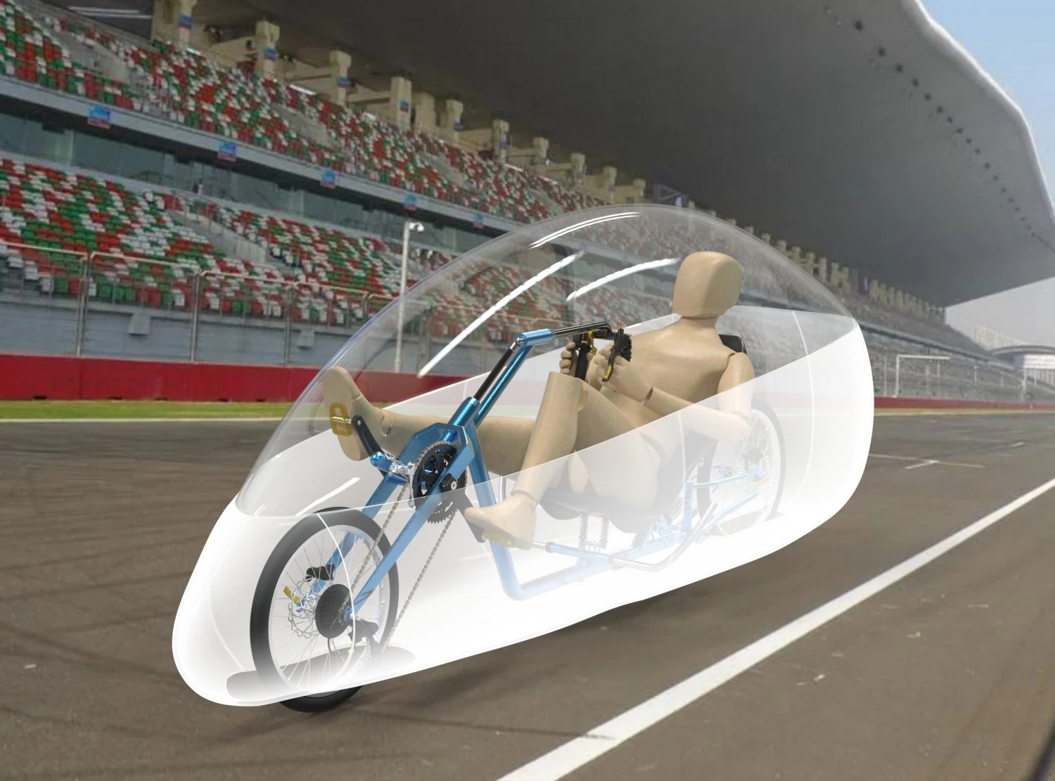 T-Bike 4K 3D Model .c4d .max .obj .3ds .fbx .stl .blend 