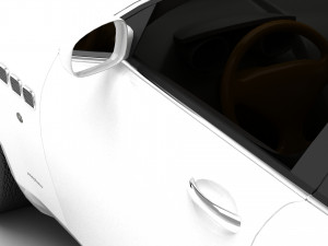Maserati Quattroporte 4K 3D Model