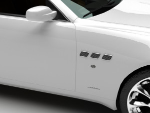 Maserati Quattroporte 4K 3D Model
