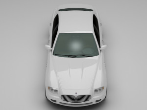 Maserati Quattroporte 4K 3D Model