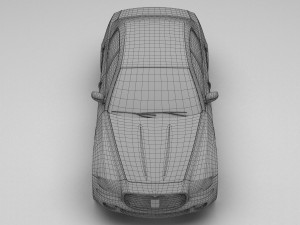 Maserati Quattroporte 4K 3D Model