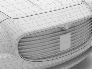 Maserati Quattroporte 4K 3D Model