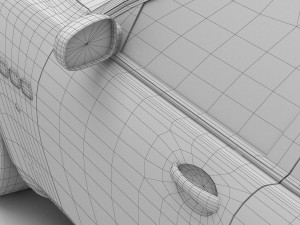 Maserati Quattroporte 4K 3D Model