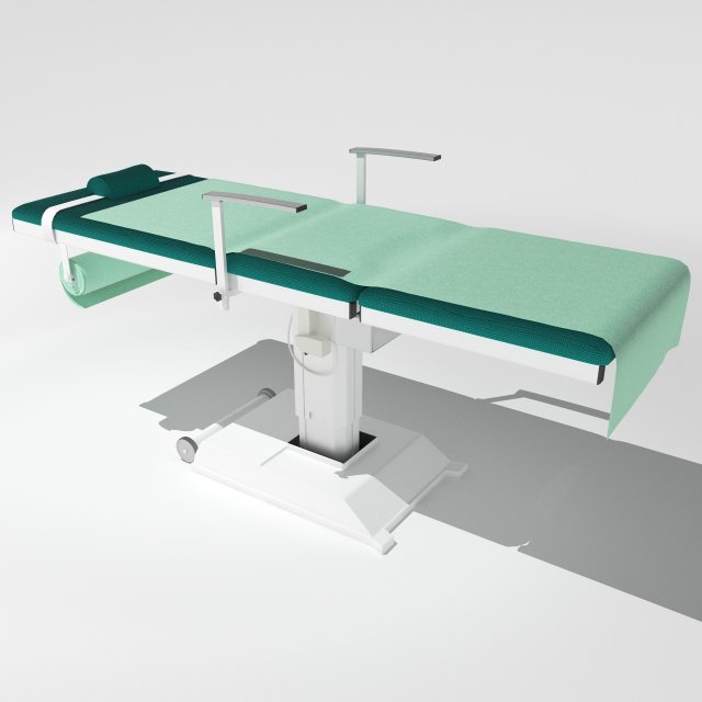 Operating Table 4K Modello 3D .c4d .max .obj .3ds .fbx .stl .blend 