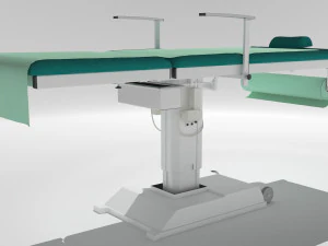 Mesa cir&uacute;rgica 4K Modelo 3D