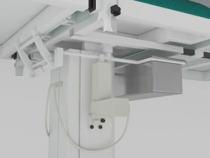 Mesa cir&uacute;rgica 4K Modelo 3D