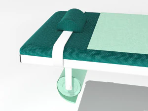 Mesa cir&uacute;rgica 4K Modelo 3D