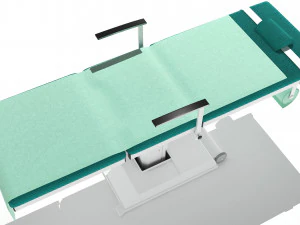 Mesa cir&uacute;rgica 4K Modelo 3D