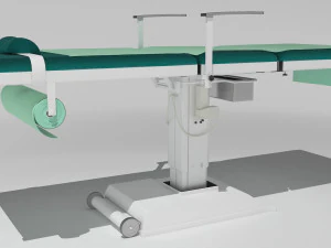 Mesa cir&uacute;rgica 4K Modelo 3D