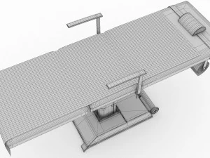 Mesa cir&uacute;rgica 4K Modelo 3D