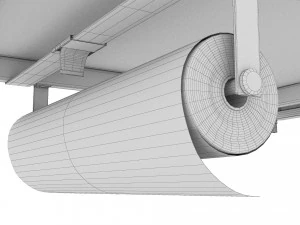 Mesa cir&uacute;rgica 4K Modelo 3D