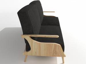 Sofa Sonja 4K 3D 模型