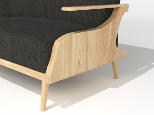 Sofa Sonja 4K 3D 模型