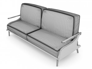 Sofa Sonja 4K 3D 模型