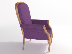 Armchair Classy 4K 3D Modell