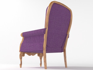 Armchair Classy 4K 3D Modell