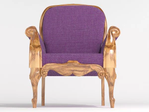 Armchair Classy 3D Model