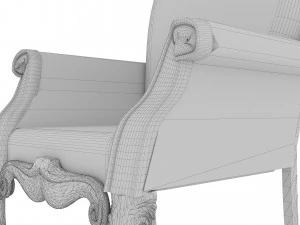 Armchair Classy 3D Model
