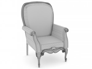 Armchair Classy 4K 3D Modell