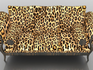 Sofa Arien 4K Modelo 3D