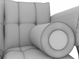 Sofa Arien 4K Modelo 3D