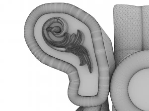 Sofa Arien 3D Model