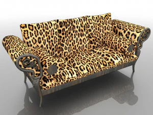 Sofa Arien 4K 3D Model