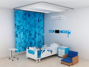 Hospital Room 6 3D Model