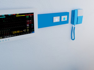 Hospital Room 6 - 4K 3D 模型