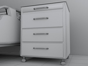 Hospital Room 6 - 4K 3D 模型