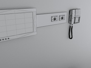 Hospital Room 6 - 4K 3D 模型