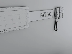 Hospital Room 6 - 4K 3D Model