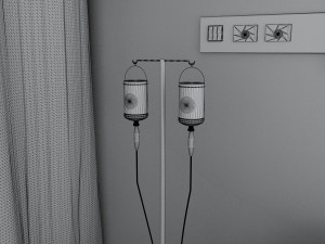 Hospital Room 6 - 4K 3D 模型