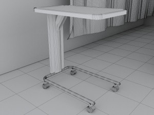 Hospital Room 6 - 4K 3D 模型