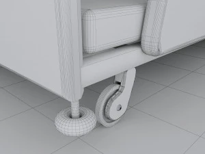 Hospital Room 6 - 4K 3D Model