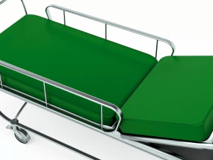 Emergency Stretcher 4K 3D Model