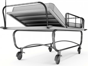 Emergency Stretcher 4K Modelo 3D