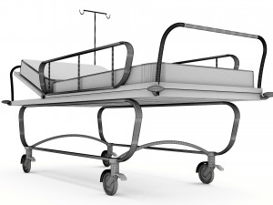 Emergency Stretcher 4K Modelo 3D