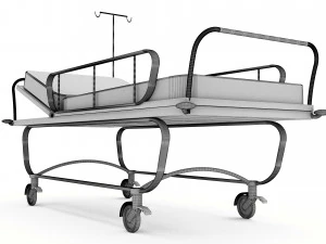 Emergency Stretcher 4K 3D Model