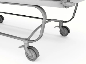 Emergency Stretcher 4K 3D Model